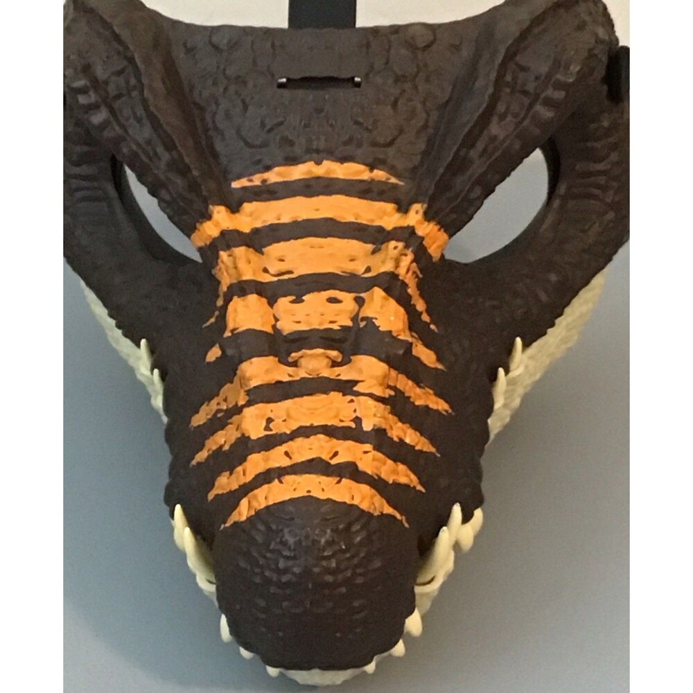Mattel Jurassic World Rebirth Spinosaurus Dinosaur Mask Movable Jaw, Adj Strap
